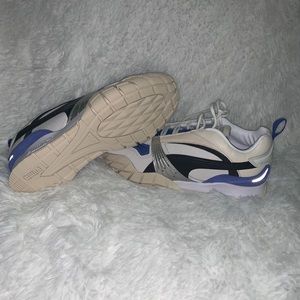 Puma Kyron White Dazzling Blue Womes Size 9 Shoes